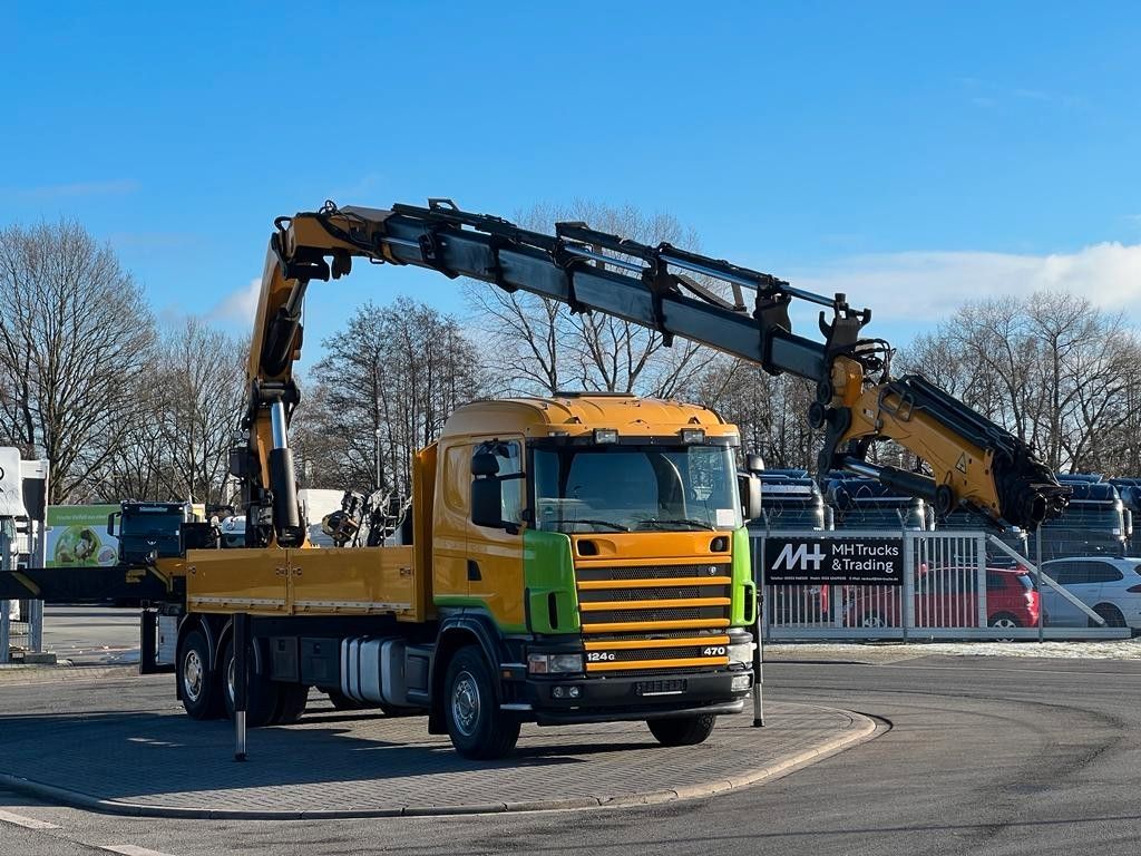 Fahrzeugabbildung Scania G470 Pritsche PK56002 | JIB | SEILWINDE | FUNK |