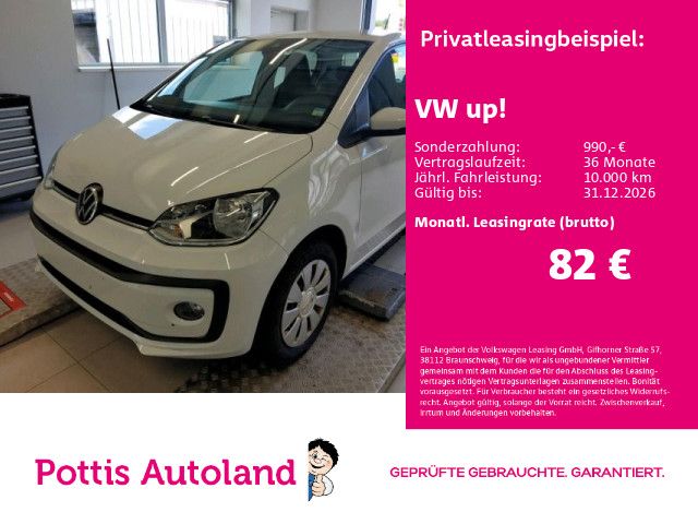 Volkswagen up! 1.0 MPI MOVE UP! SITZHZG KLIMA DAB+