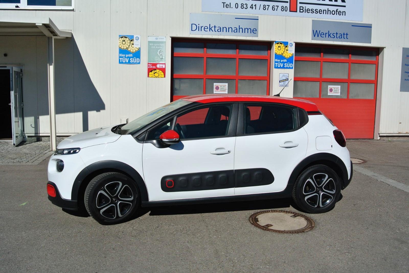 Citroën C3 Shine 110 PS,Klima,Navy,Garantie,8 Reifen