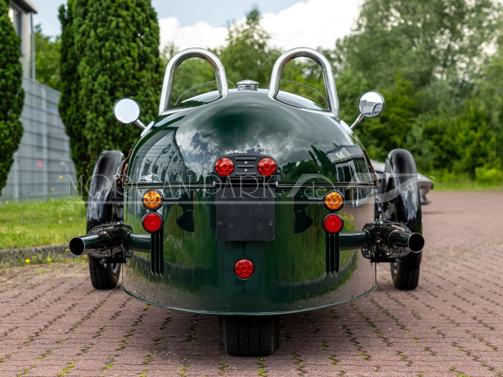Fahrzeugabbildung Morgan 3 Wheeler *Sport Green / Honey / 110 Years*