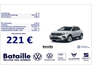 Volkswagen T-Cross 1.0 TSI Goal SHZ GJR ACC App-Connect