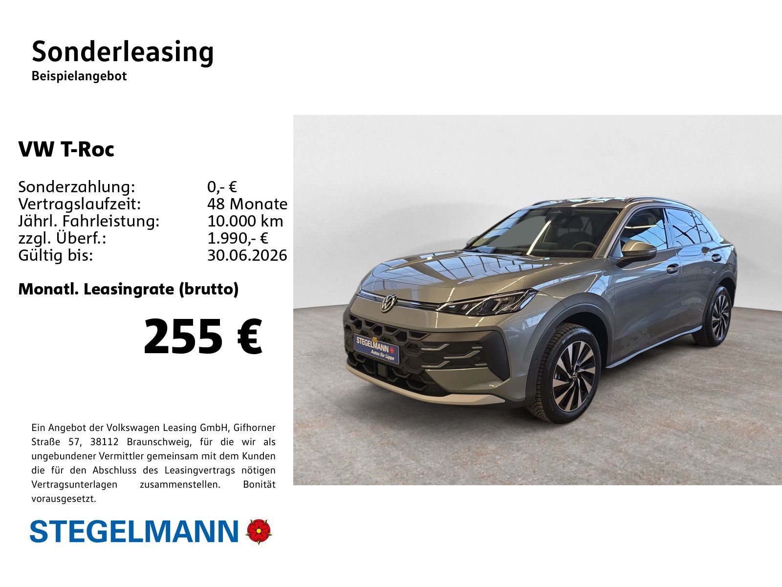 Volkswagen T-Roc 1.5 l eTSI OPF 7-Gang- DSG Life