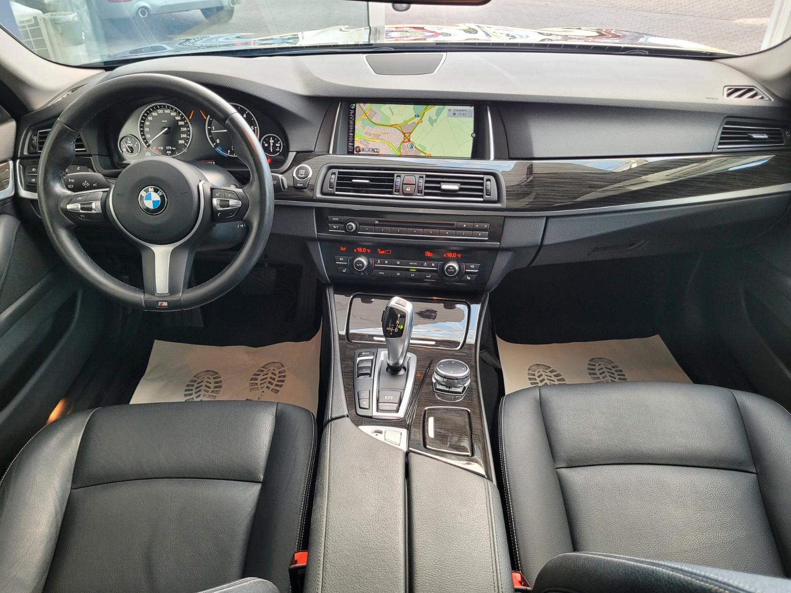 BMW 520d Luxury/Panor./Leder/HuD/M-Sportl./18"/H&K