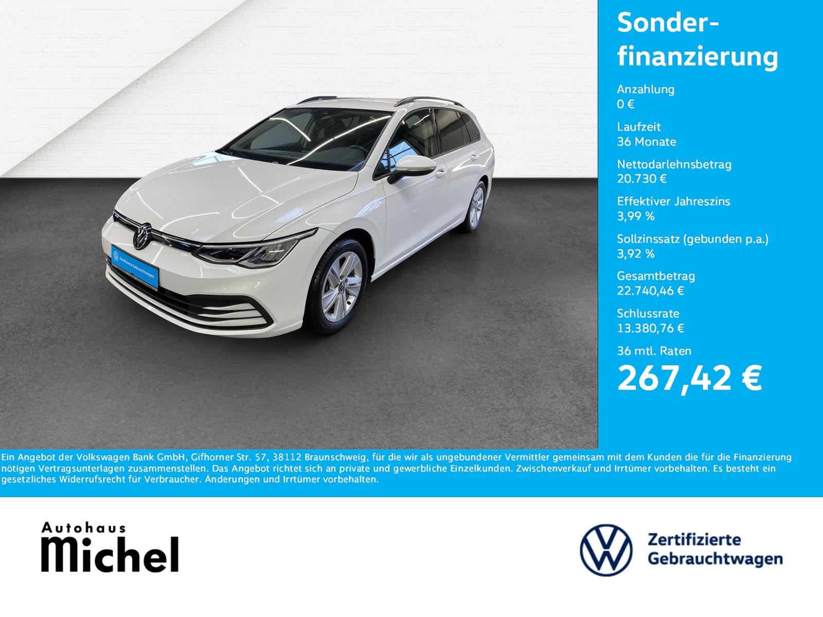 Volkswagen Golf 8 Variant TDI DSG Life LED AHK ACC