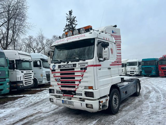 Scania 143h 500,V8,MANUAL,RETARDER