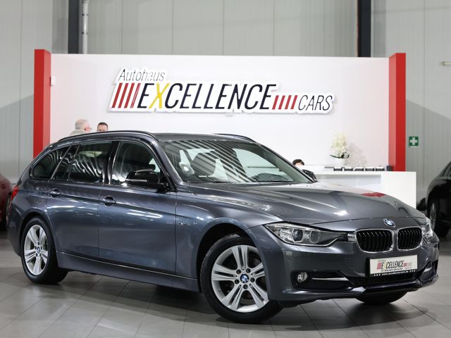 BMW 318d Touring blue PERFORMANCE SPORT / PANORAMA
