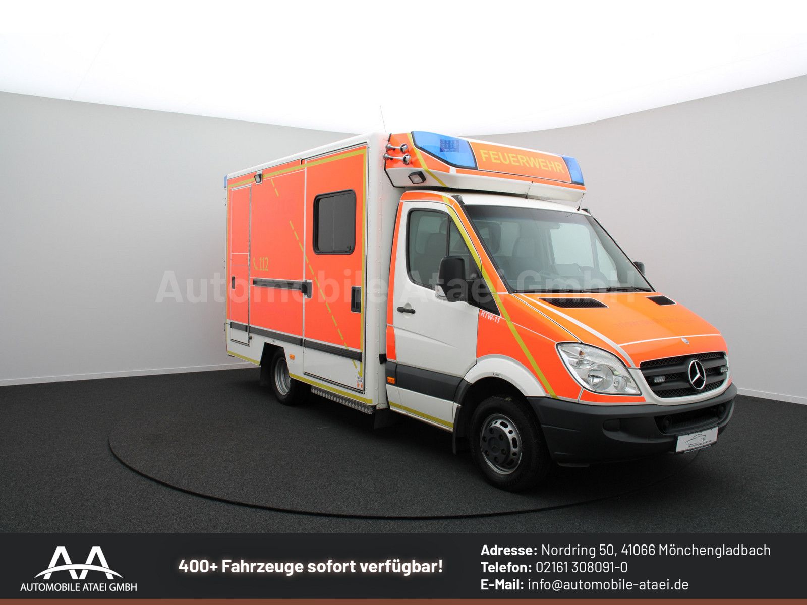 Fahrzeugabbildung Mercedes-Benz Sprinter 518 CDI RTW *TOP ZUSTAND!* 7463