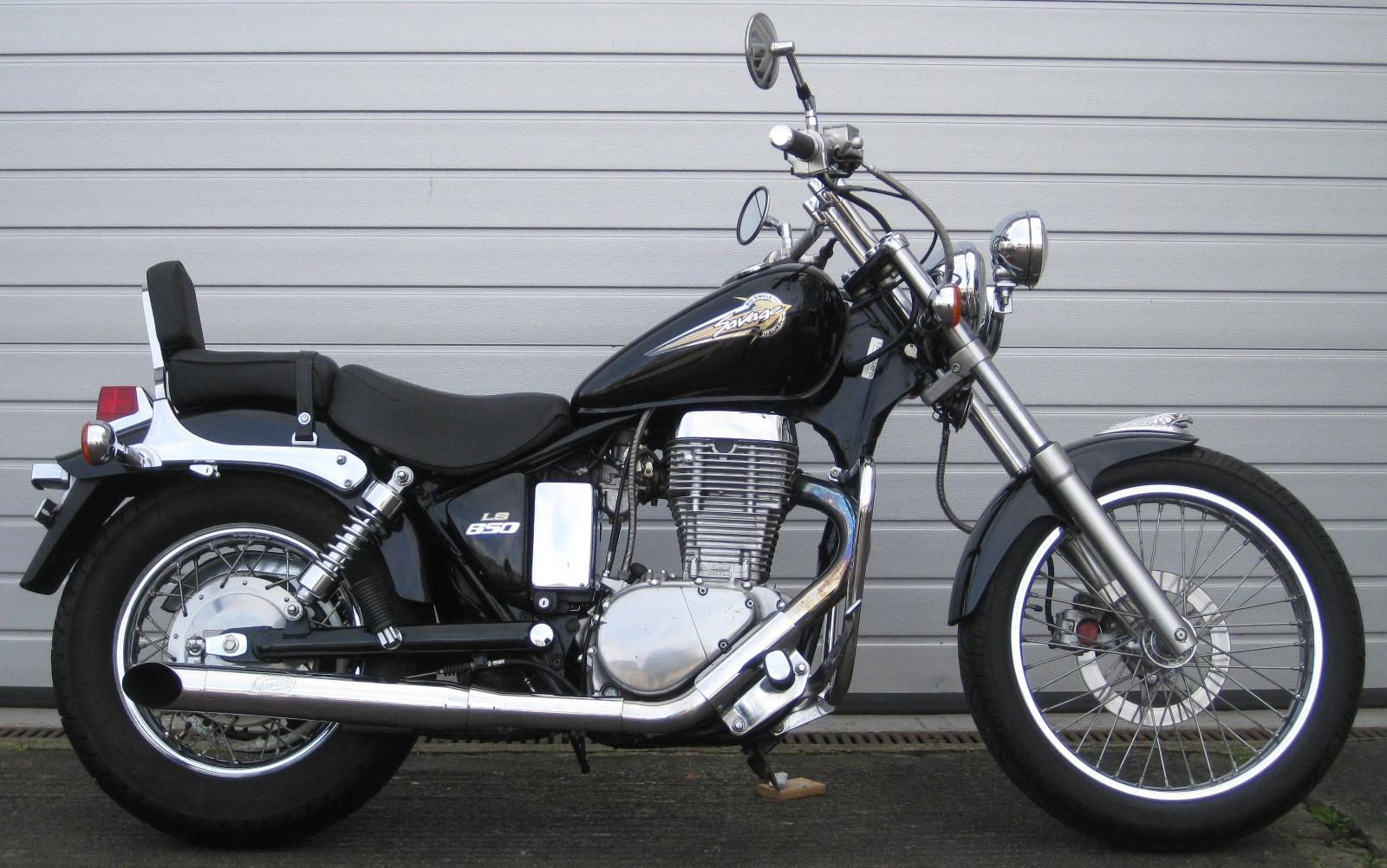 Suzuki LS 650 Savage, Silvertail Ausp. gepflegter Zust.