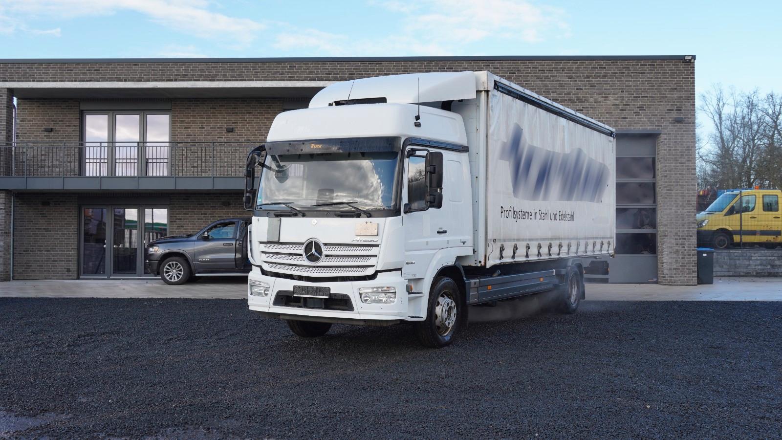 Mercedes-Benz Atego 1630 Pritsche + Plane Steckrungen