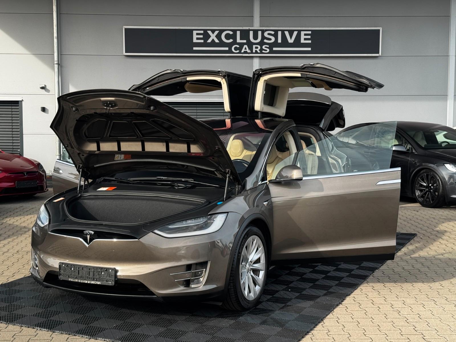 TESLA MODEL X 90D 525CH - SUPERCHARGE GRATUITE SC01 - 86.000 KMS