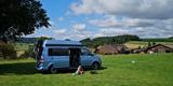 Volkswagen VW T5 Familien-Camper Hochdach, lang TÜV NEU - : Van, Familien