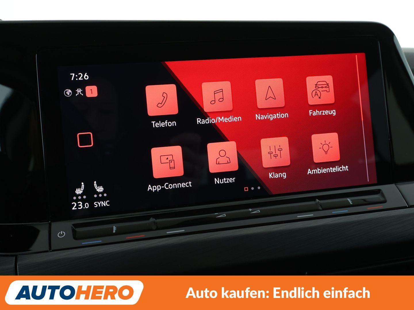 Volkswagen Golf VIII 1.5 eTSI ACT Style Aut.*MATRIX*ACC*CAM, миниатюра 19