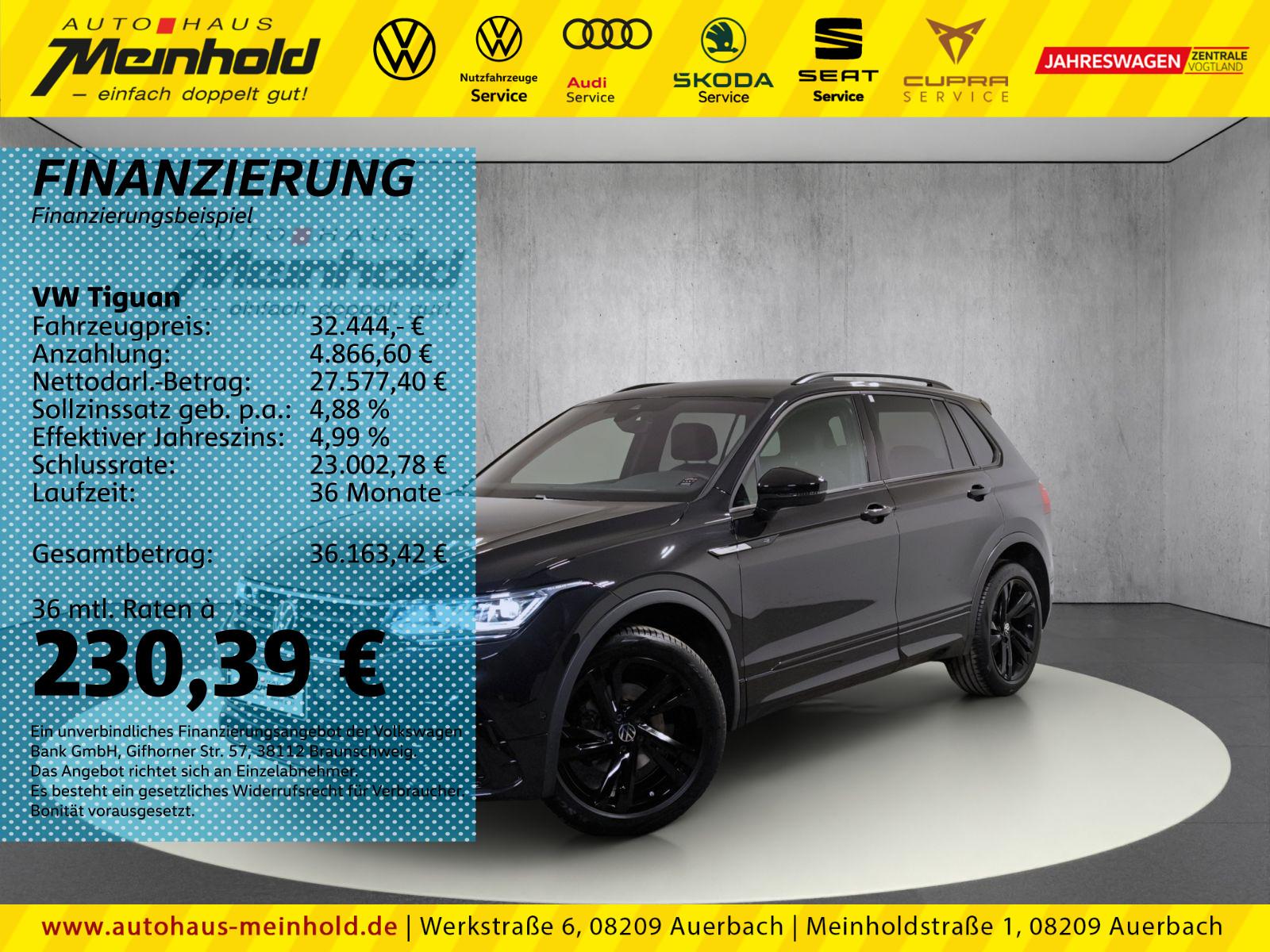 Volkswagen Tiguan 2.0 DSG 4M R-Line Black Style, Matrix,19"