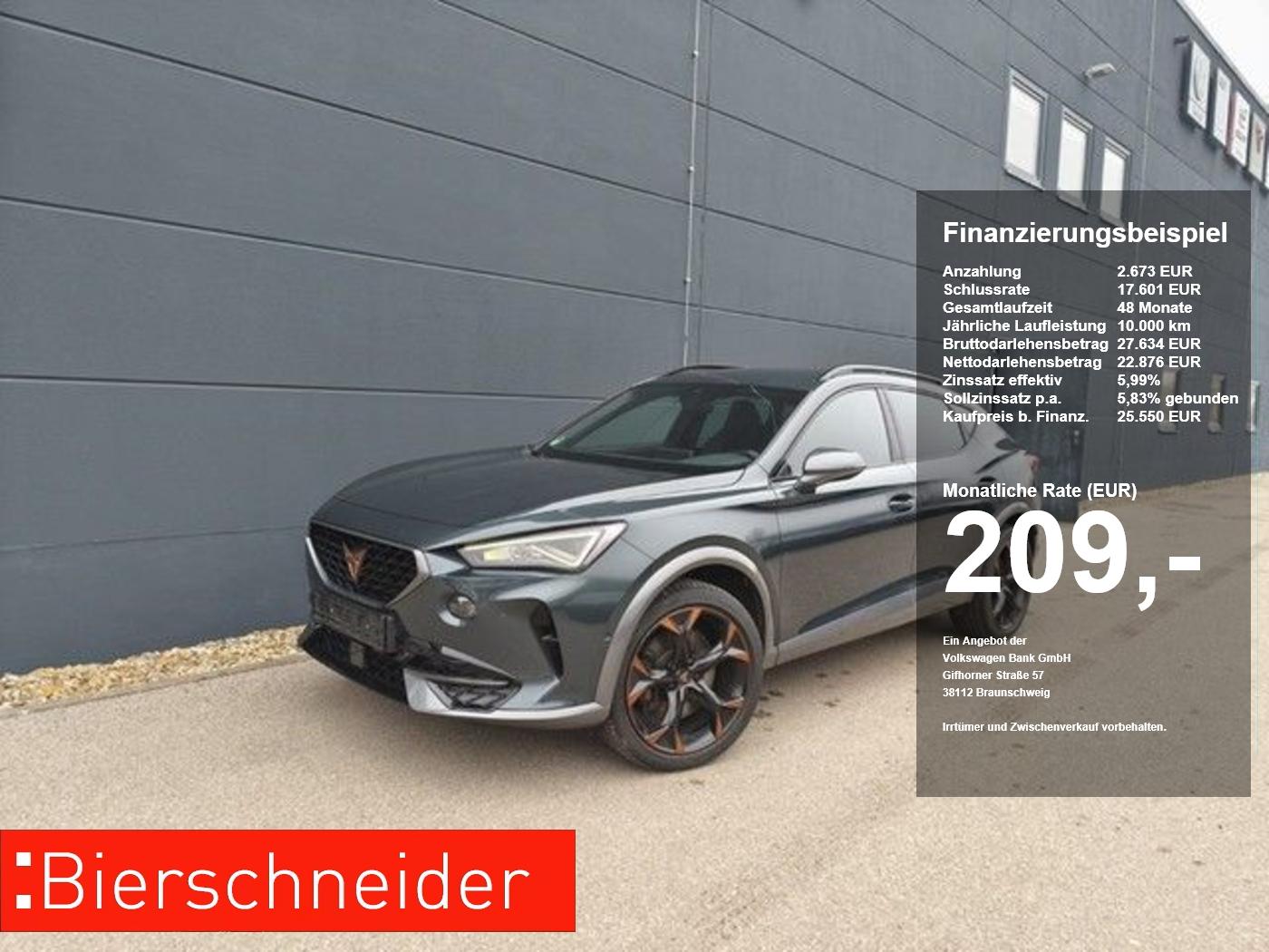 Cupra Formentor 2.0 TSI DSG 4Drive VZ eSITZ BEATS NAVI