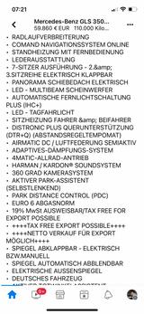 Mercedes-Benz GLS 350 - Mercedes-Benz GLS 350 Gebrauchtwagen