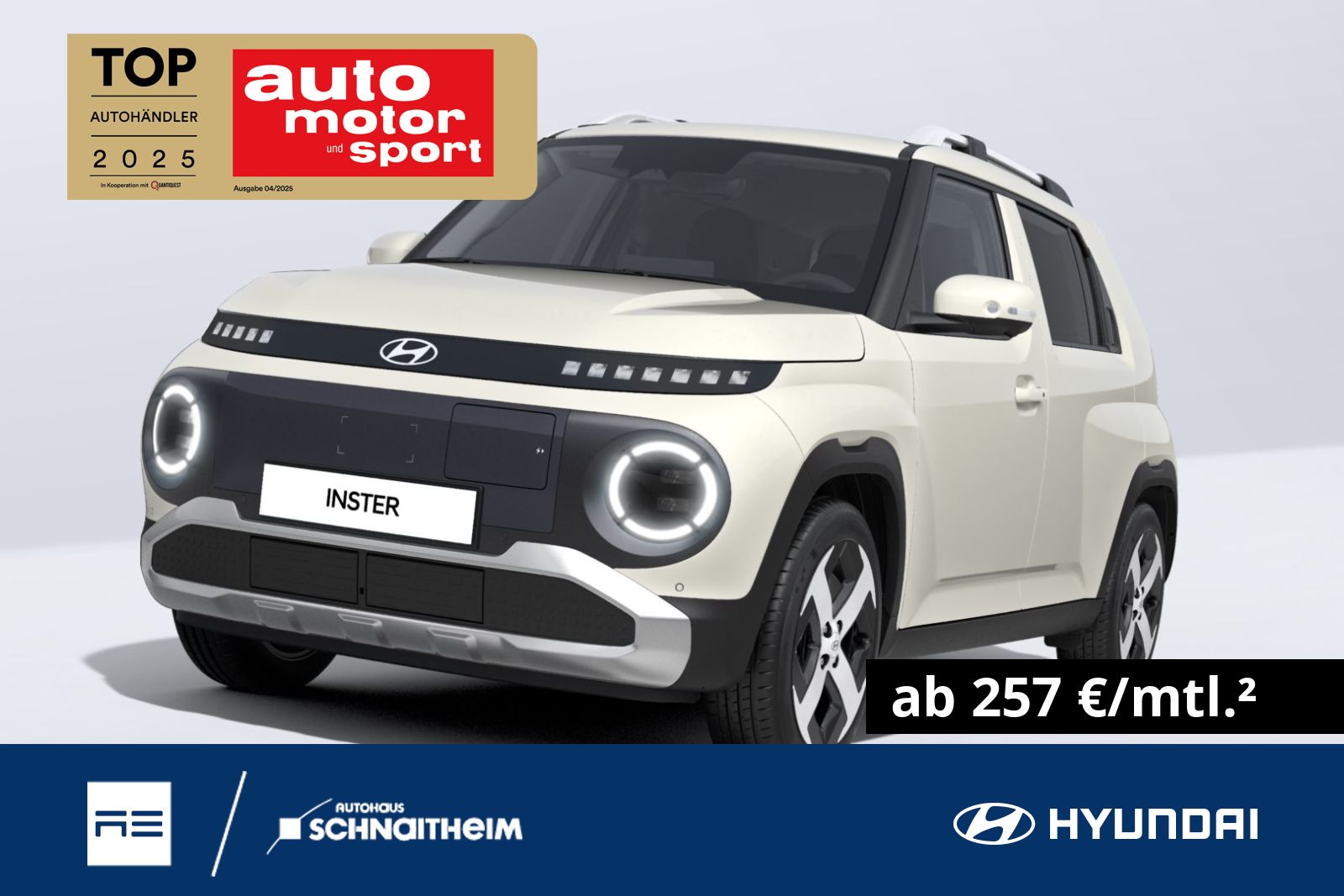 Hyundai INSTER EV Prime 49kWh 85kW 115 PS 2WD