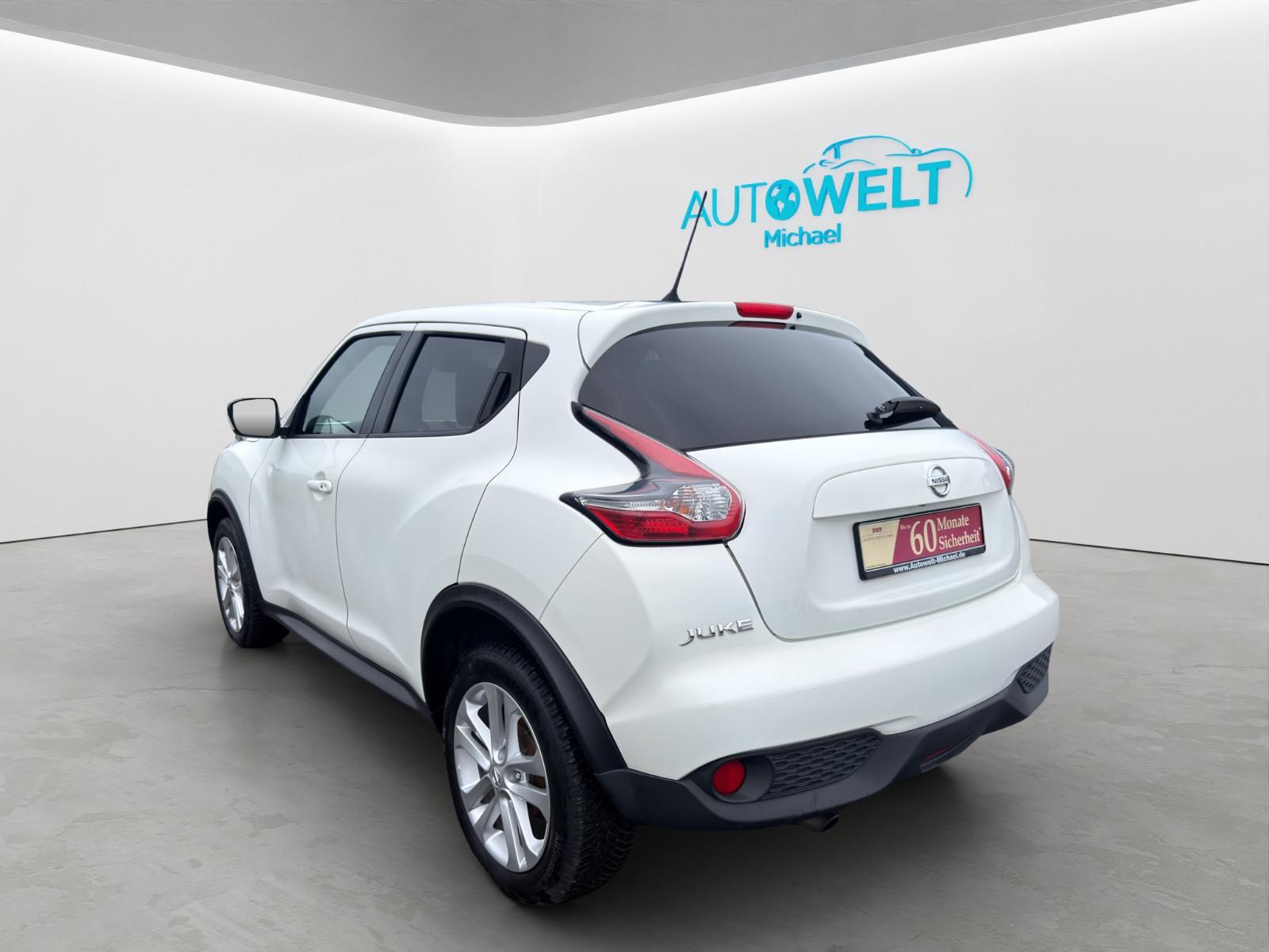 Nissan Juke 1.2 SITZH LED NAV KAM GJR TÜV+Insp. NEU 17'