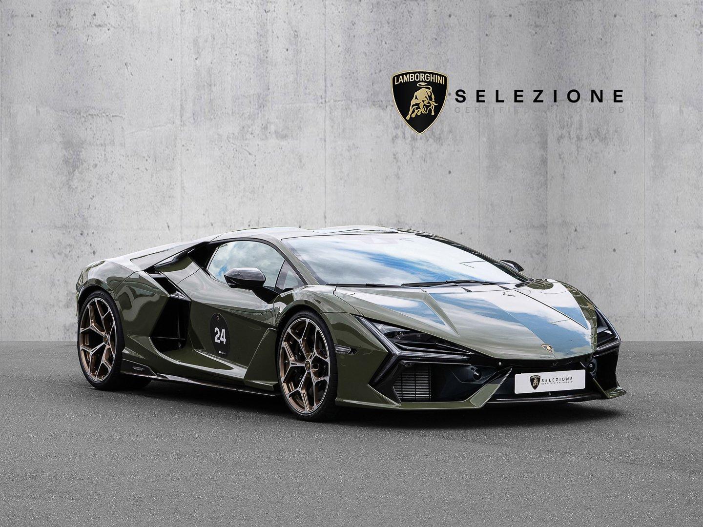Lamborghini Revuelto Verde Turbine Lucido, XPEL, Sport Seats