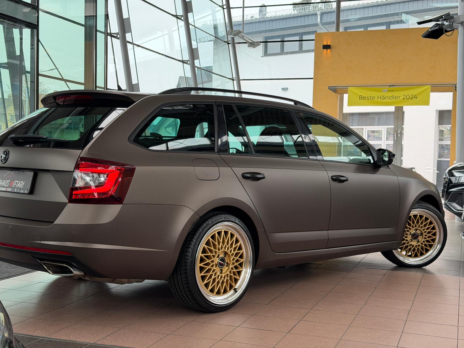 SKODA OCTAVIA COMBI RS 2.0 TSI DSG 230CH - BLACK DESIGN - JANTES BORBET - ENTRETIEN SKODA