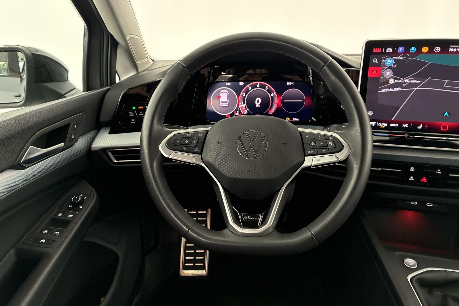 Volkswagen Golf VIII 1.5 TSI Goal Navi ACC LED AHK RFK PDC, миниатюра 11