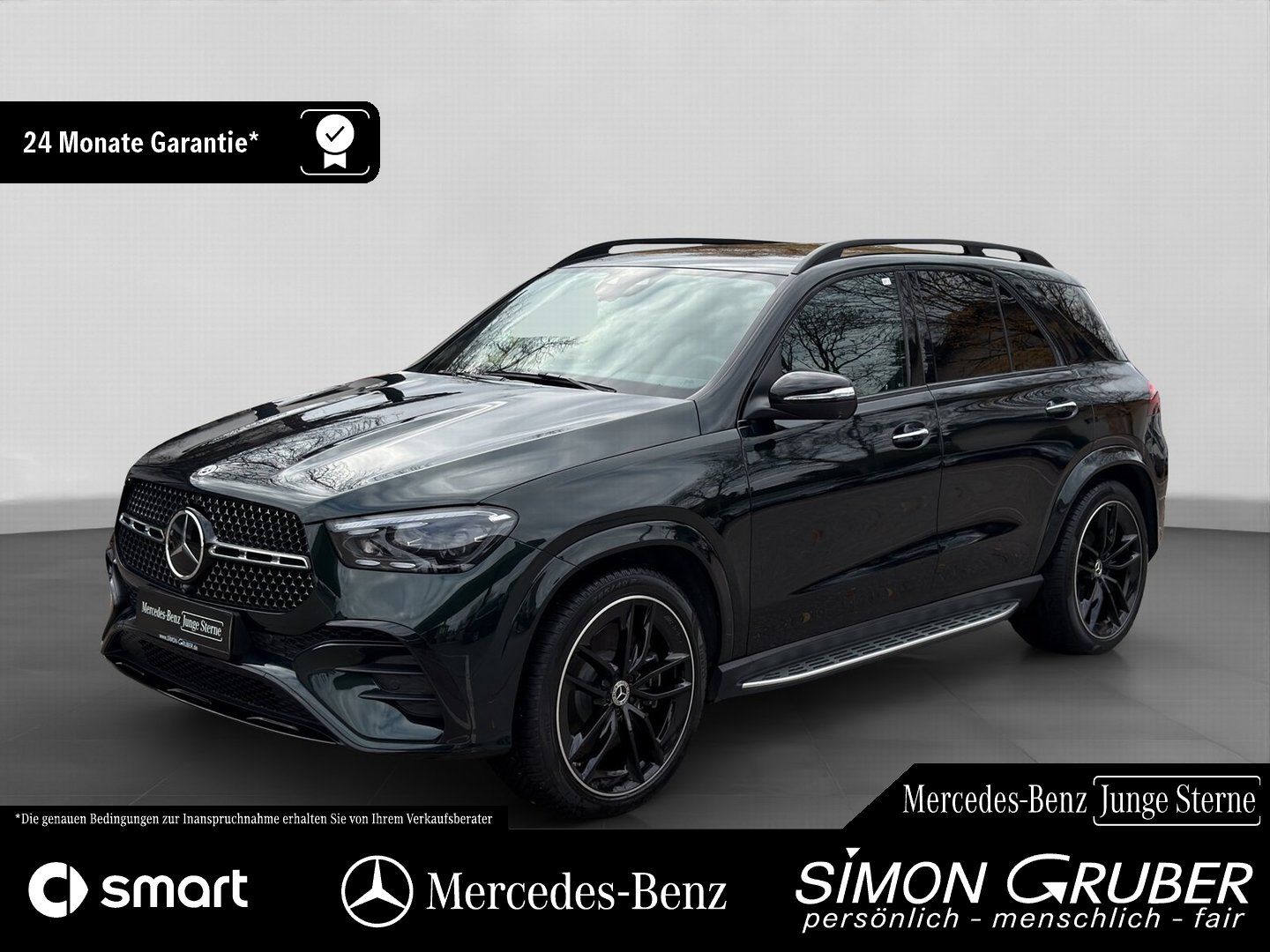 Fahrzeugabbildung Mercedes-Benz GLE 450 4M AMG Night MBeam Burmester AHK 22Zoll