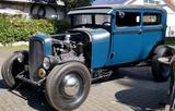Ford Model A Sedan Hot Rod Flathead v8 - Ford: Hot Rod
