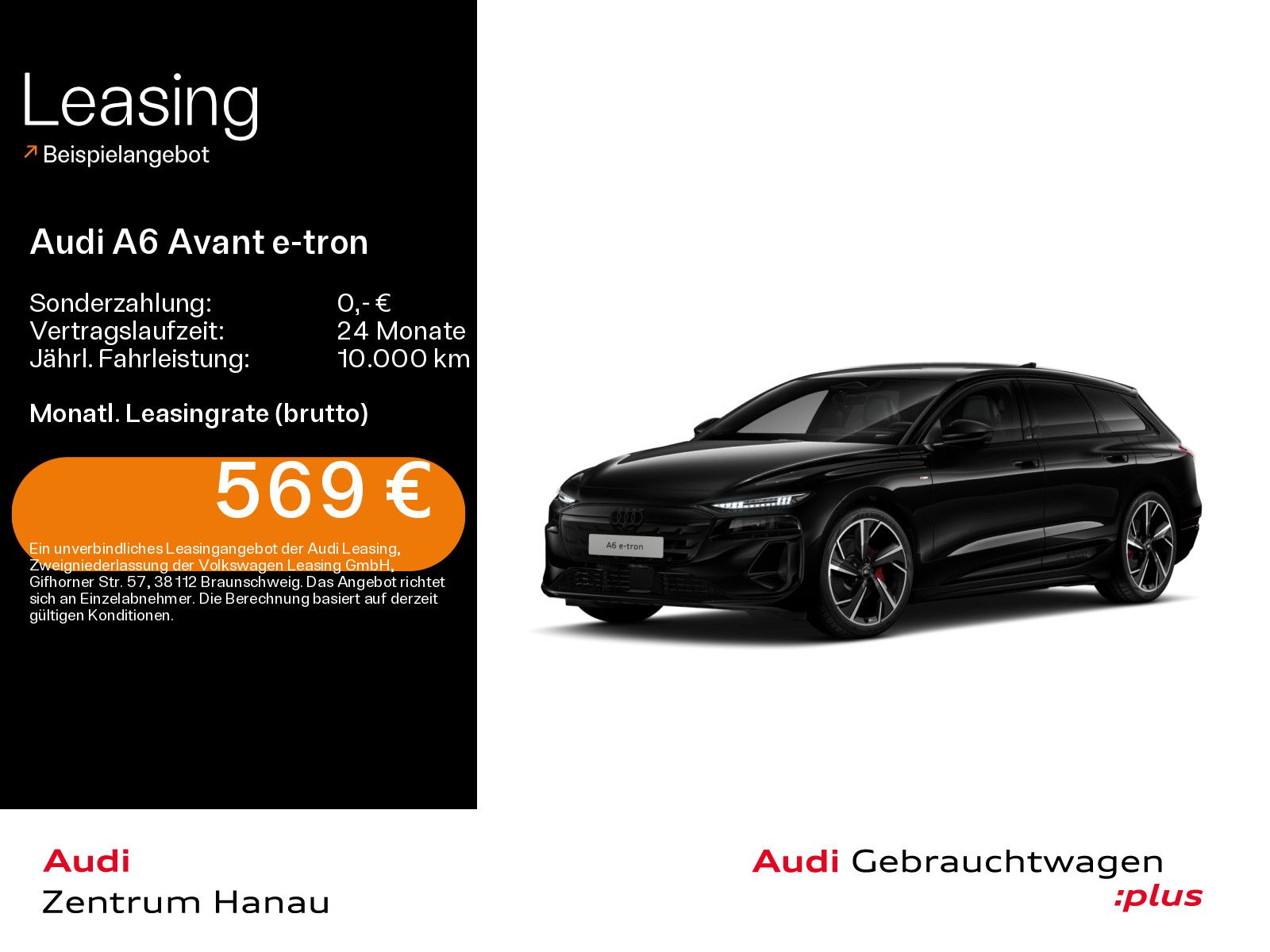 Audi A6 Avant e-tron S-LINE*0,25%*MATRIX*HUD*LUFT*AHK