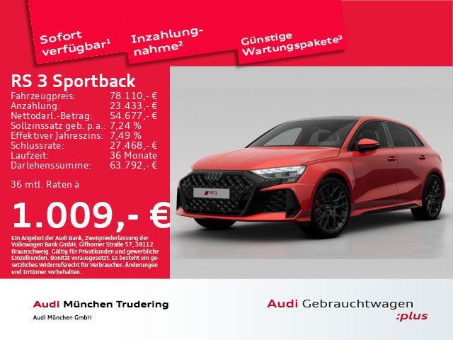 Audi RS 3 Sportback S tronic Assistenzpaket Fahren +