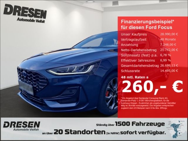 Ford Focus 1.0 ST-Line  ACC/LED-Scheinwerfer/Sitzheiz