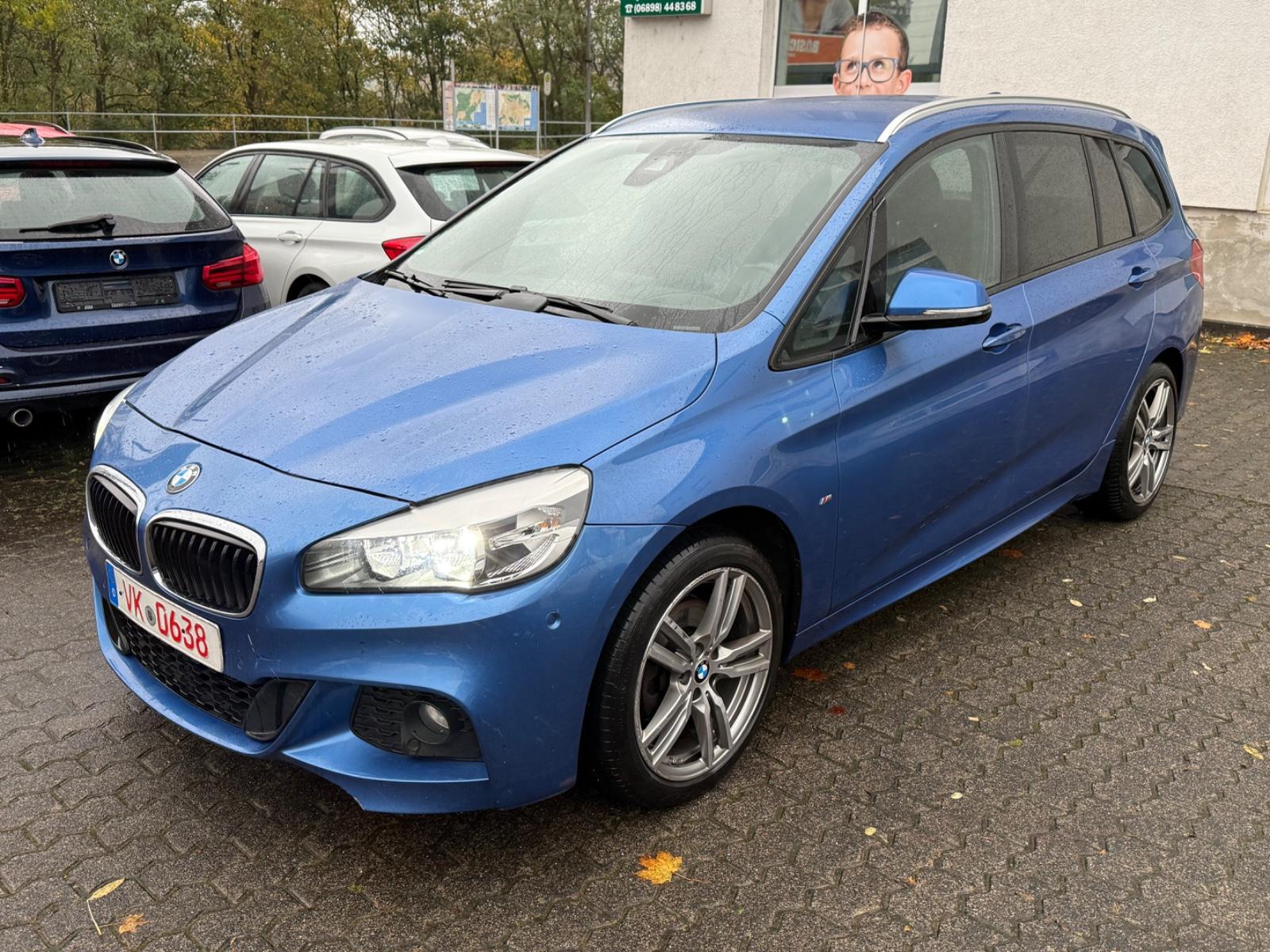 BMW 218d Gran Tourer M Sport Automatik Leder 7 Sitze