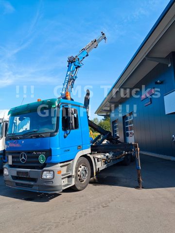 Mercedes-Benz Actros 2536 / Abroller+Kran+Funk /E5 alter Tacho