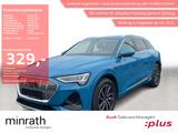Audi e-tron 50 quattro S-LINE MATRIX+PANO+APP+NAVI+AH - mit Elektro-Antrieb: Blau, Panorama-Dach, Geländewagen