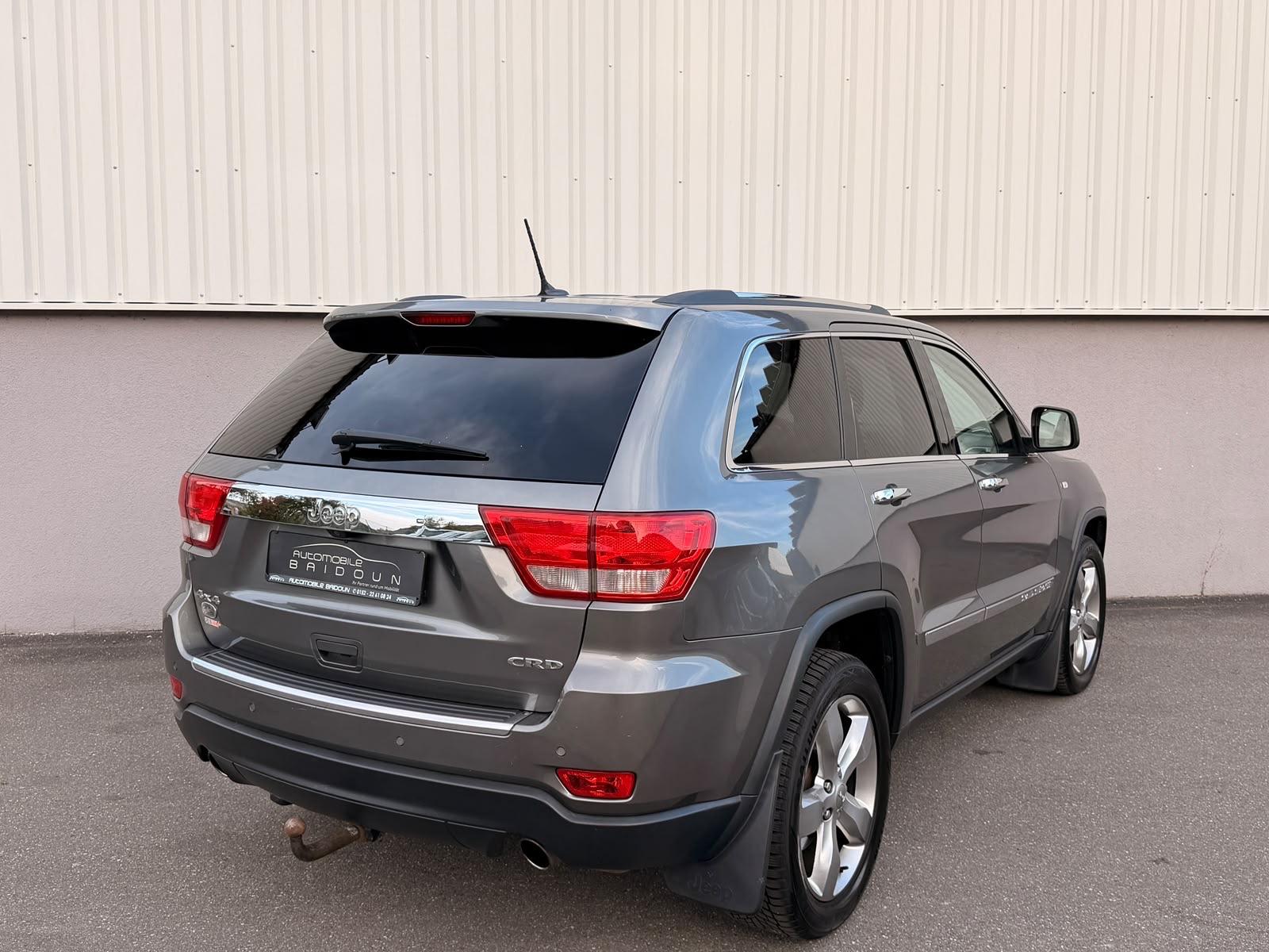 Jeep Grand Cherokee 3.0 CRD Overland | 241 ch | BVA | Cuir Nappa ventilé | Toit panoramique | Caméra de recul | Attelage