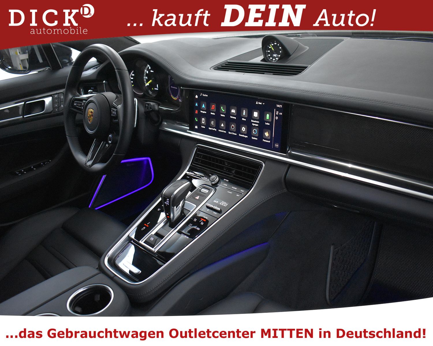 PORSCHE Panamera Turbo S  Sport Tu PANO+KERAMIK+360+VOLL - Image 12