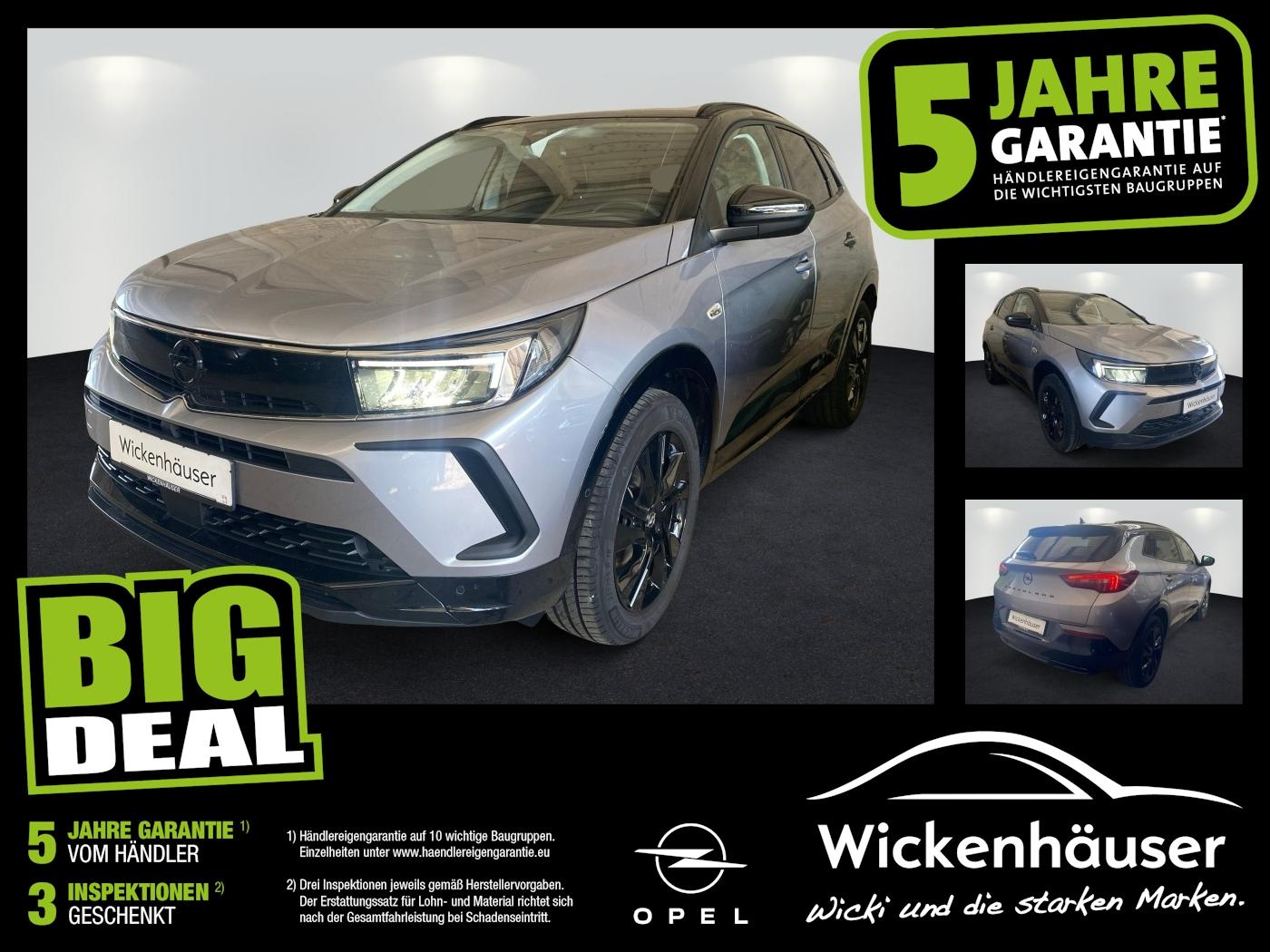 Opel Grandland 1.2 GS Line LED+Navi+SHZ+2xKlima+BT+LM