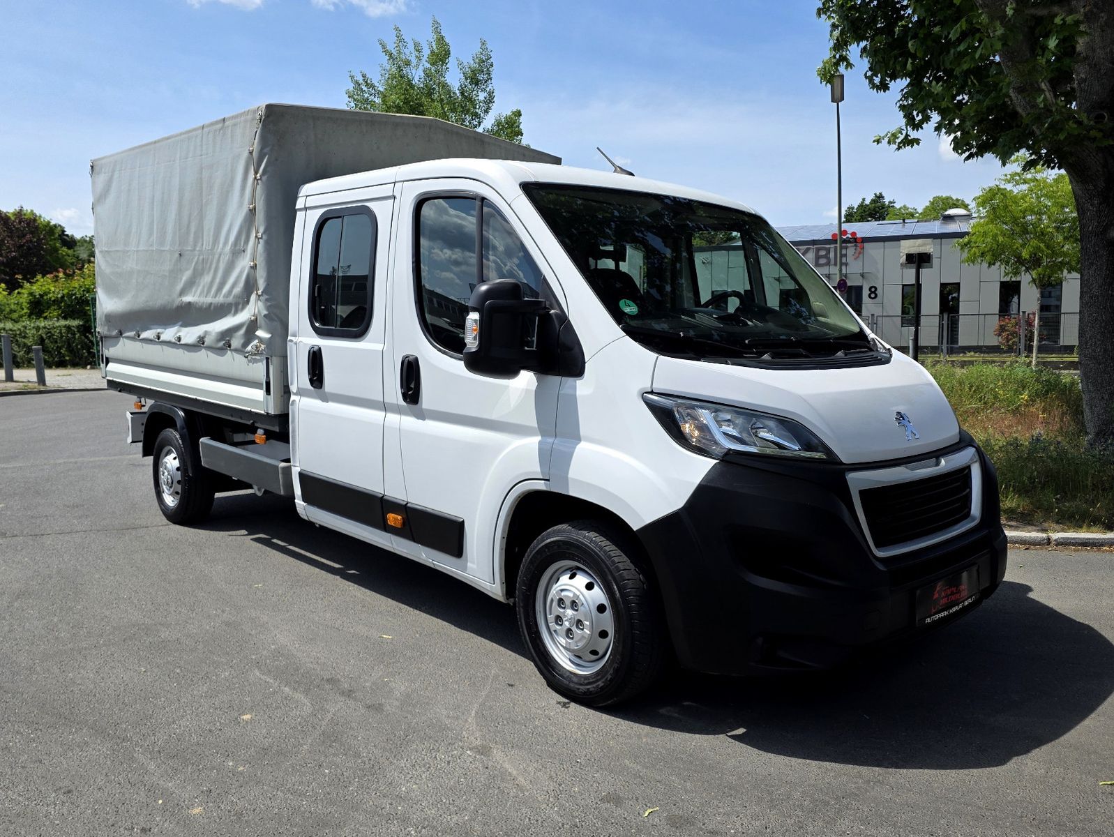 Peugeot Boxer Doka L3, 7 SITZER, PRITSCHE PLANE, KLIMA imagem 3
