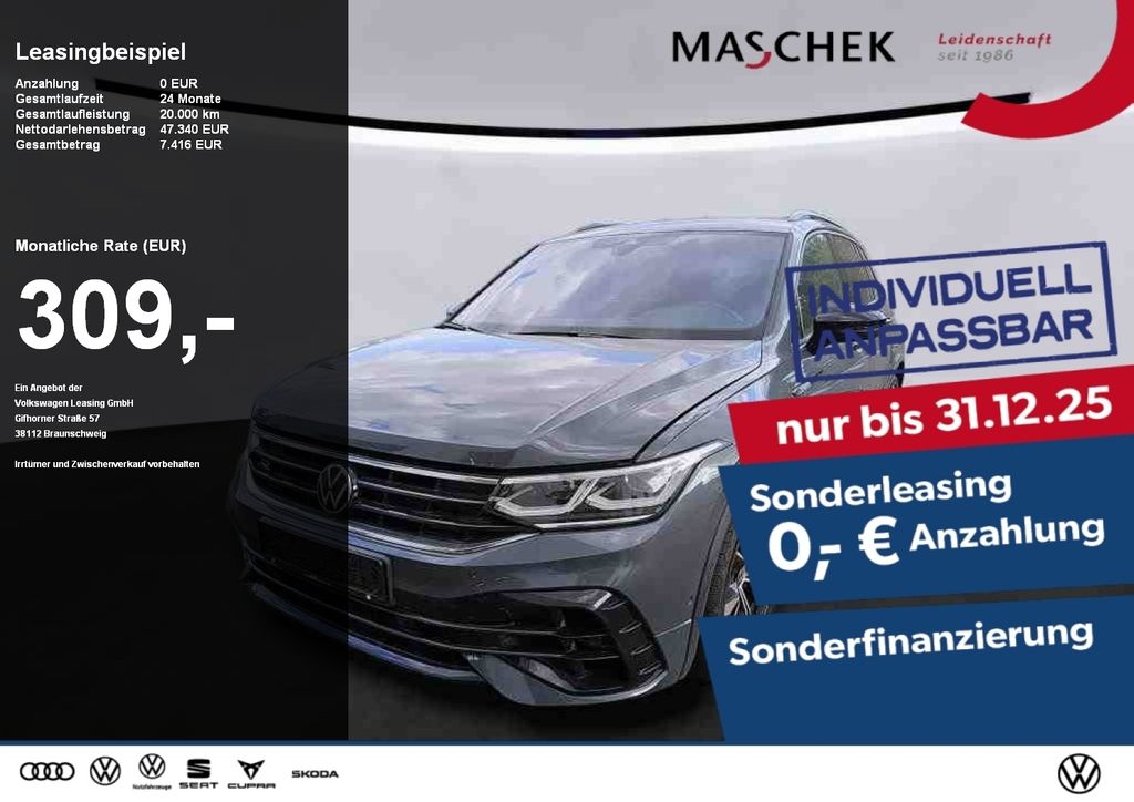 Tiguan R Sonderleasing! AHK Akrapovic Performanc