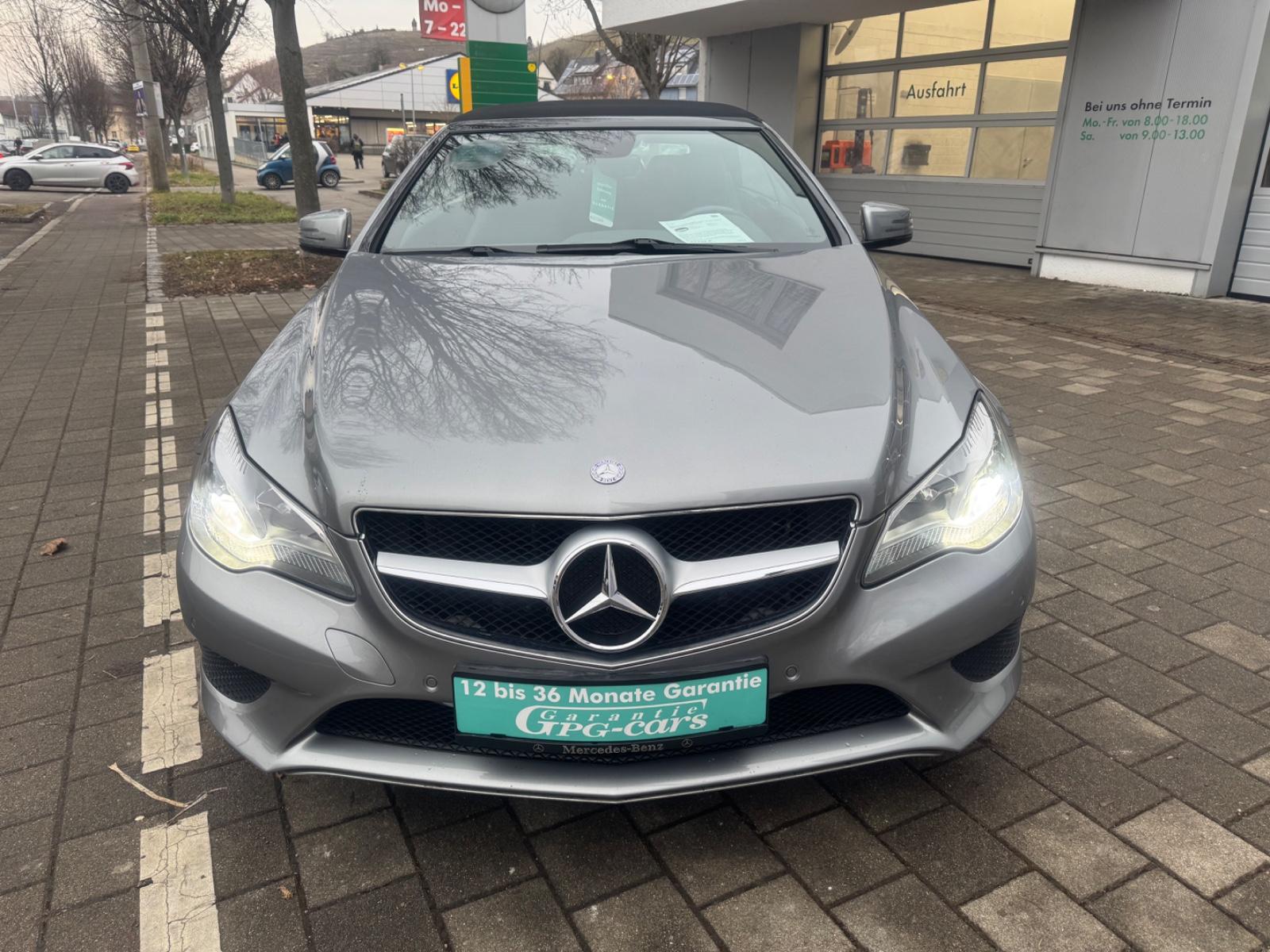 Mercedes-Benz E 200 CABRIO:LEDER:LED:NAVI:PDC:2 JAHRE GARANTIE