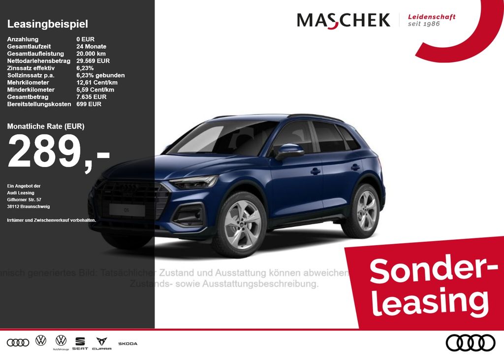 Audi Q5 Advanced 50 TDI ACC Leder BlackEd Naviplus VC