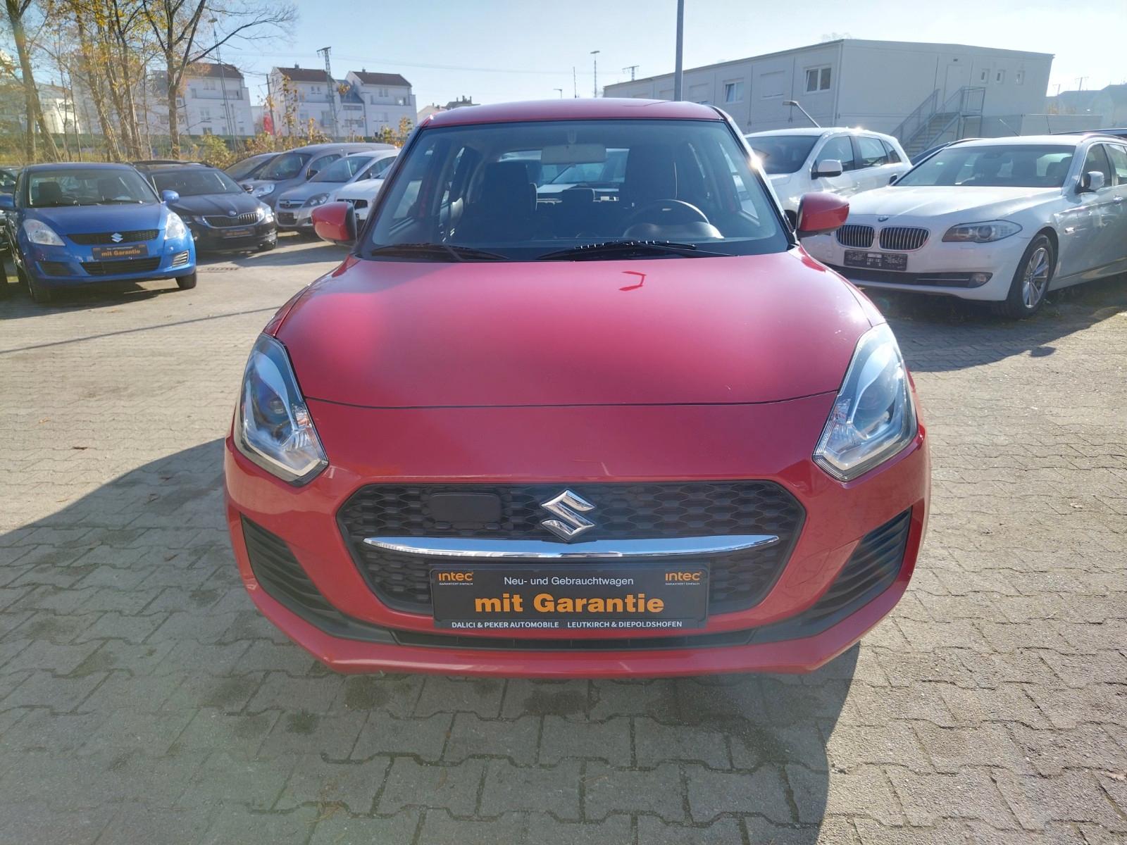 Suzuki Swift Club+ACC+LED+TÜV+NEU+GARANTIE+KLIMA+EURO 6