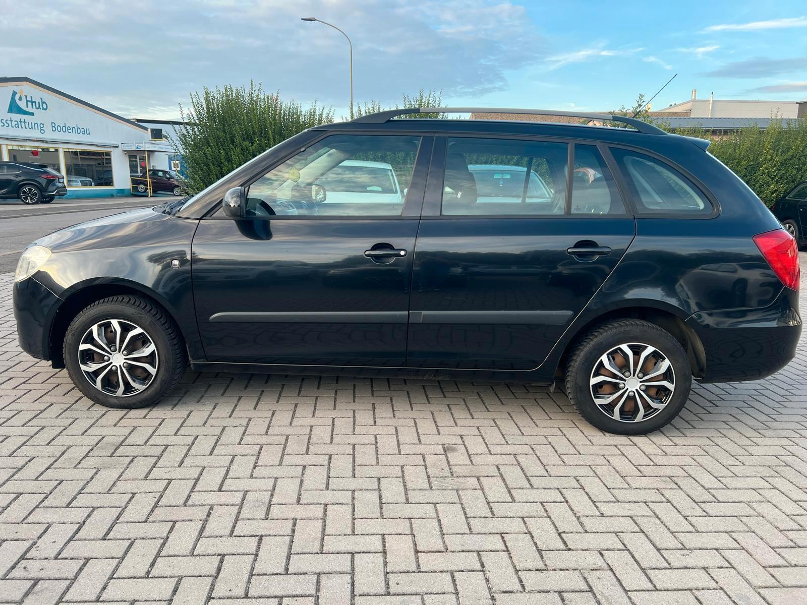 Skoda Fabia 2009 — вигляд ззаду