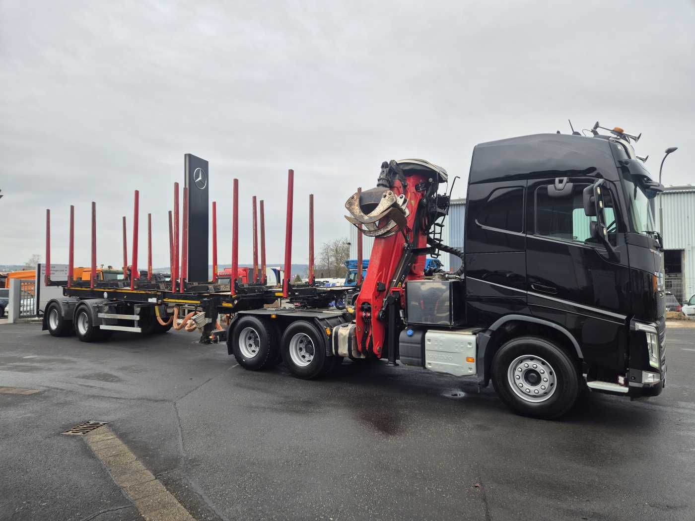 Fahrzeugabbildung Volvo FH 540 6x4 Palfinger S260Z96 Doll Teleskop-Langh