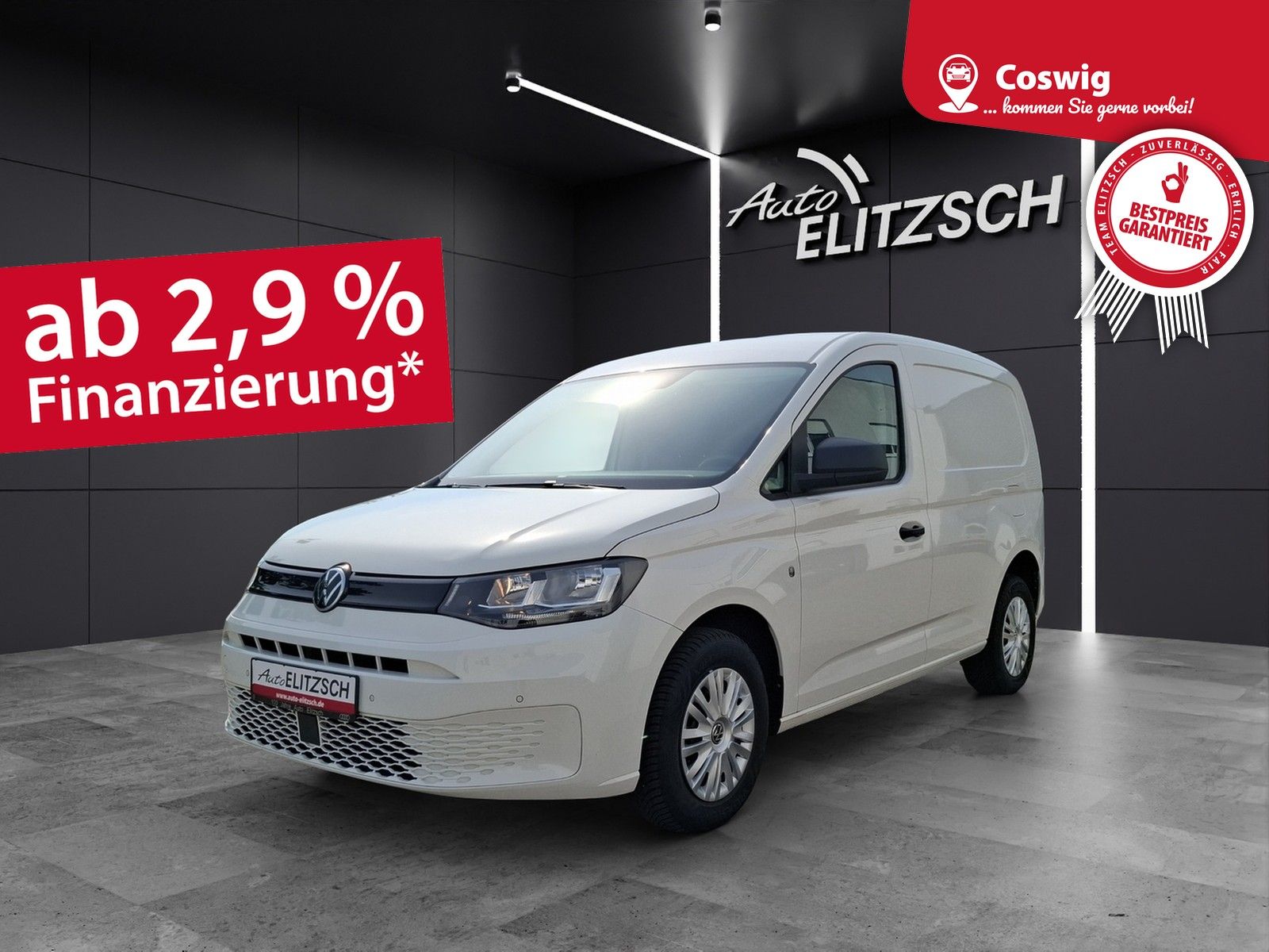 VW Caddy TDI Kasten EcoProfi AHK Navi Klima GRA