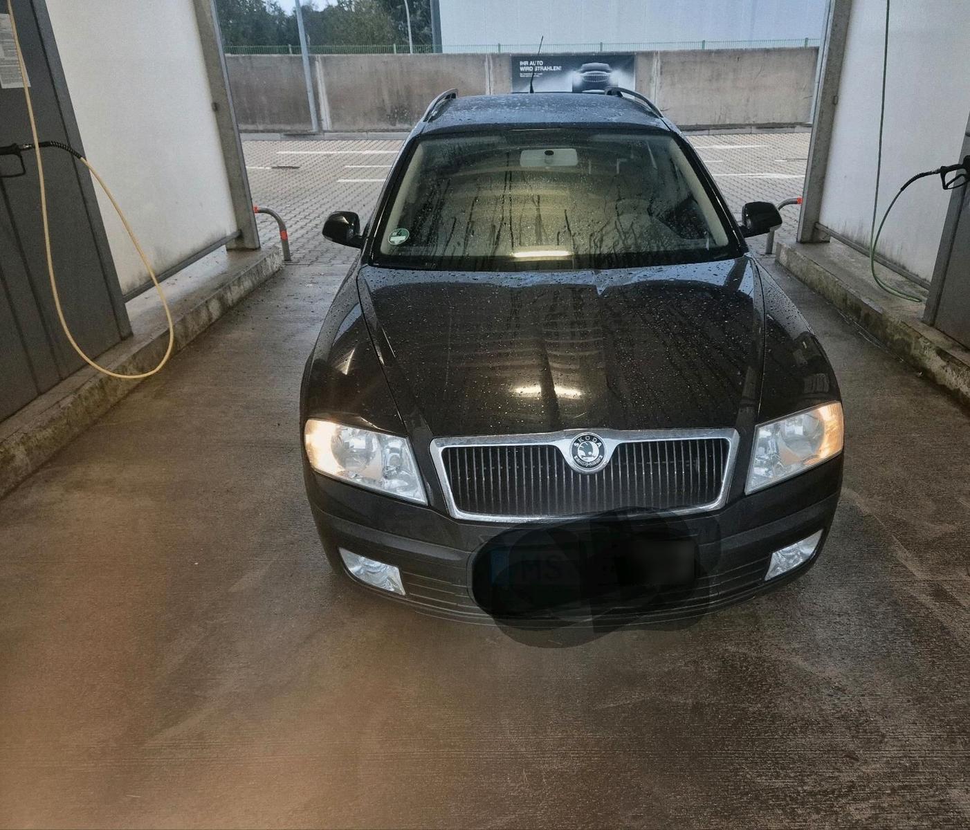 Skoda Octavia 2007 — rear view