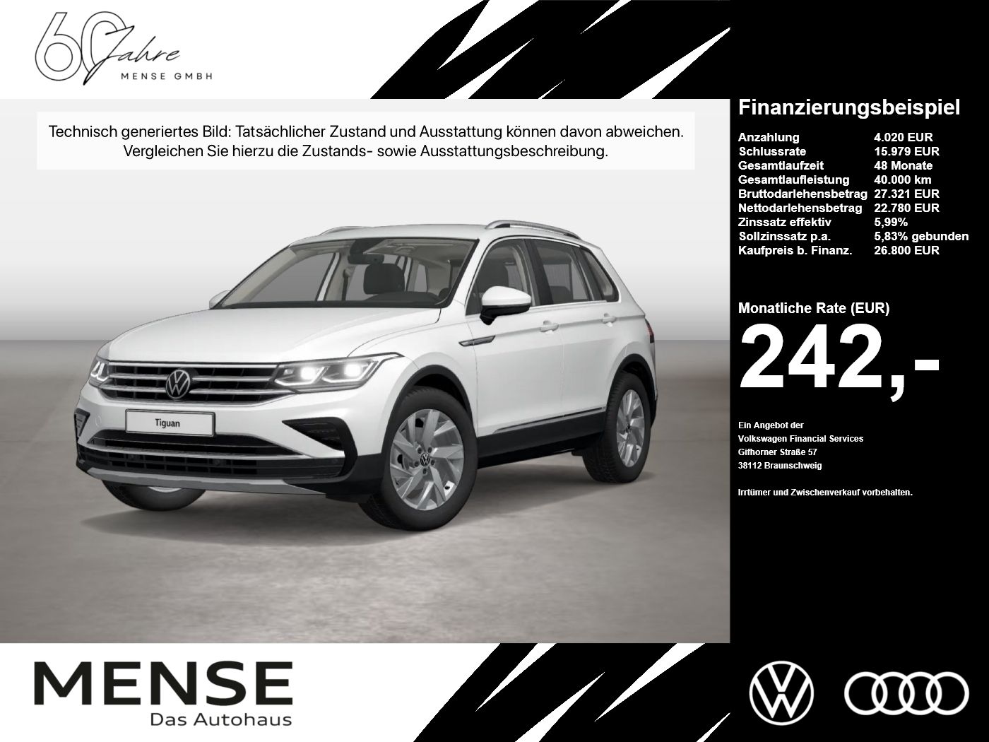 Volkswagen Tiguan 2.0 TDI DSG Elegance IQ.Light Matrix AHK