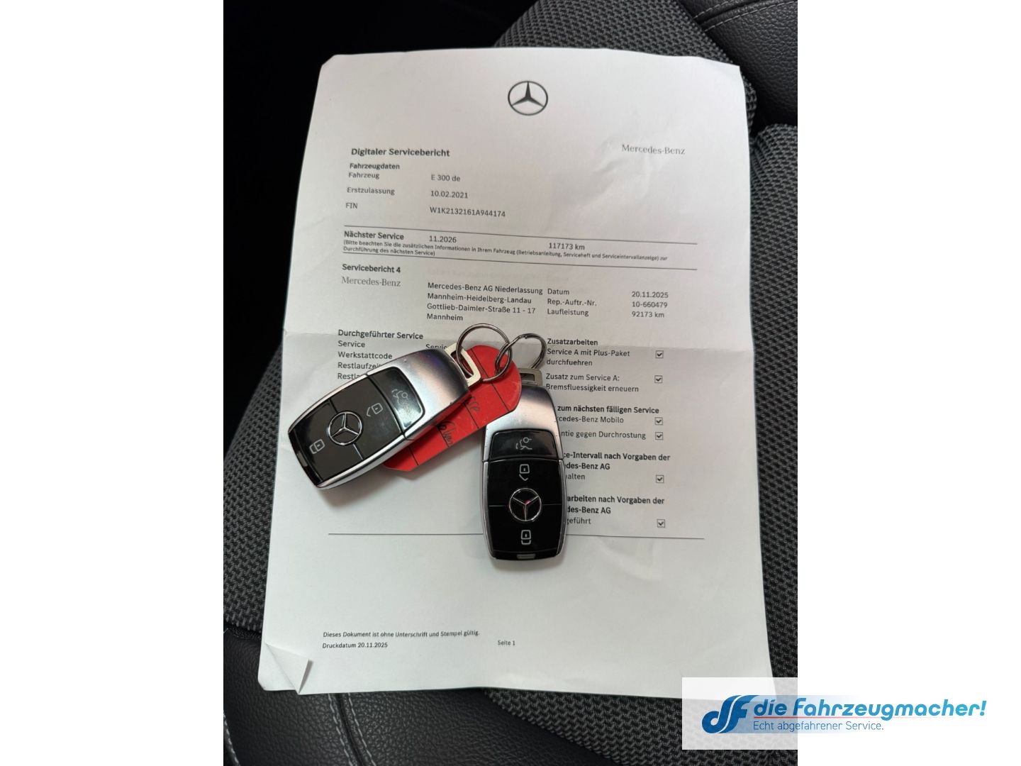 Fahrzeugabbildung Mercedes-Benz E 300 300de HUD AHK-klappbar Digitales Cockpit L