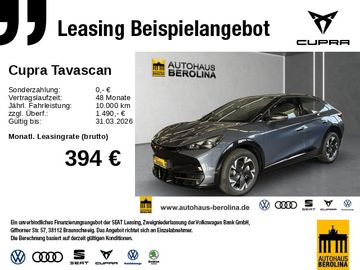 Cupra Leasingangebot: Cupra Tavascan Endurance *ACC*R-CAM*WärmeP*PDC*SHZ*