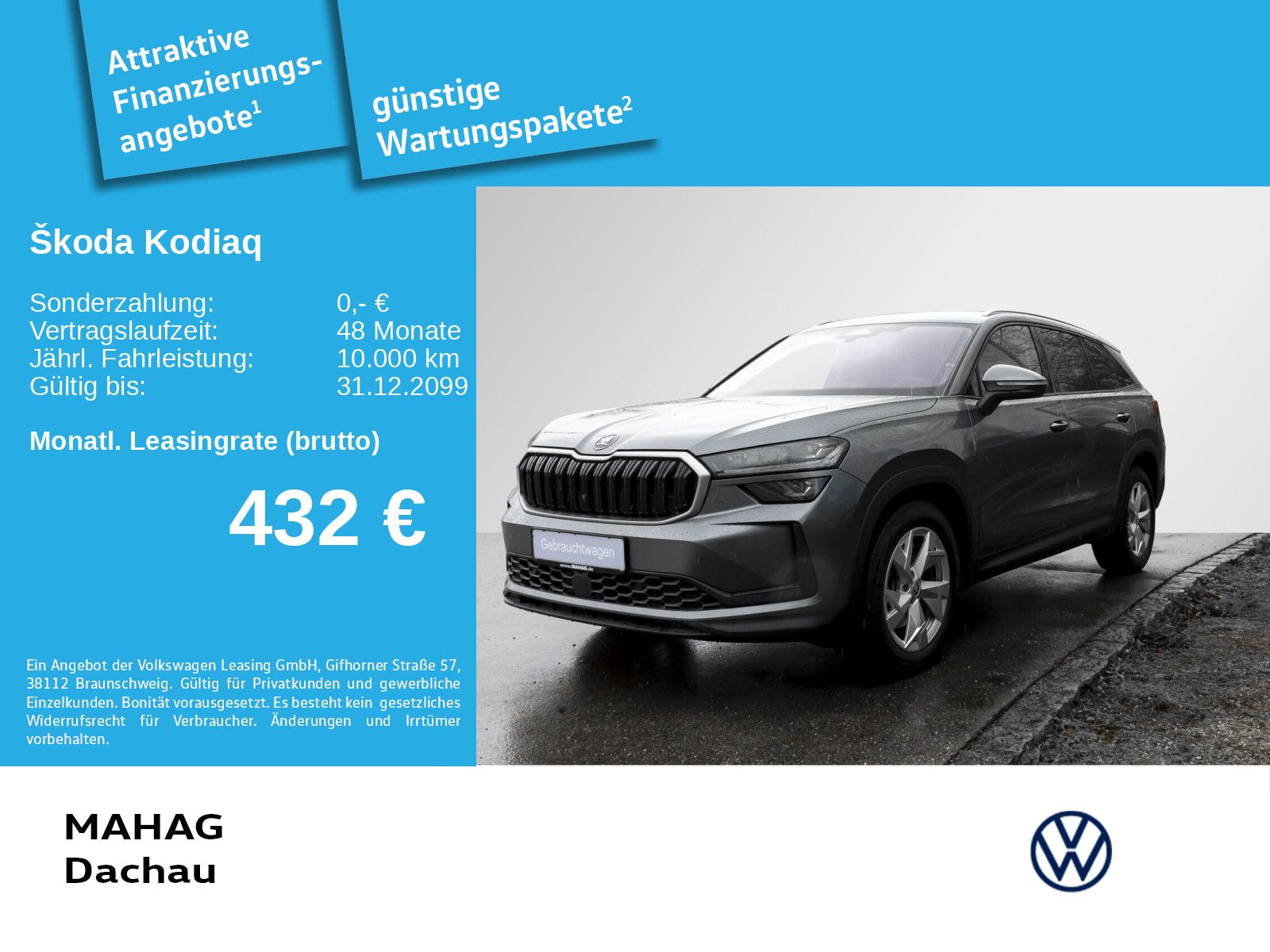 Skoda Kodiaq Selection 2.0 TDI 7 Sitzer AHK MatrixLED