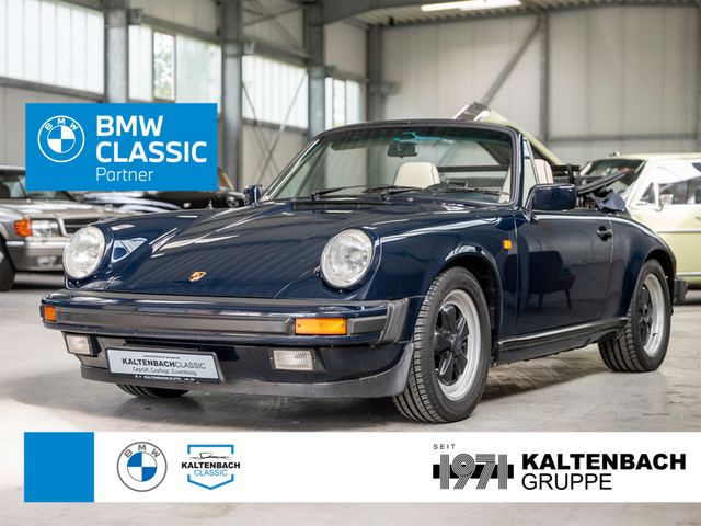 Porsche 911 Carrera 3.2 Cabrio Klima Leder