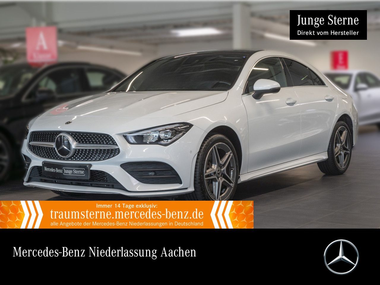 MERCEDES-BENZ CLA250e Cp AMG/Pano/Dist/LED/Sound/Kam/Memo/Ambi